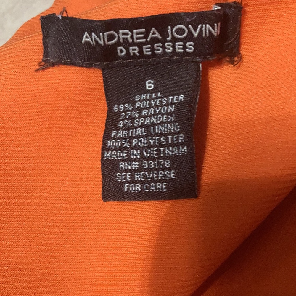 ⭐️Andrea Jovini Midi Dress a sz 6"⭐️ - Picture 7 of 7